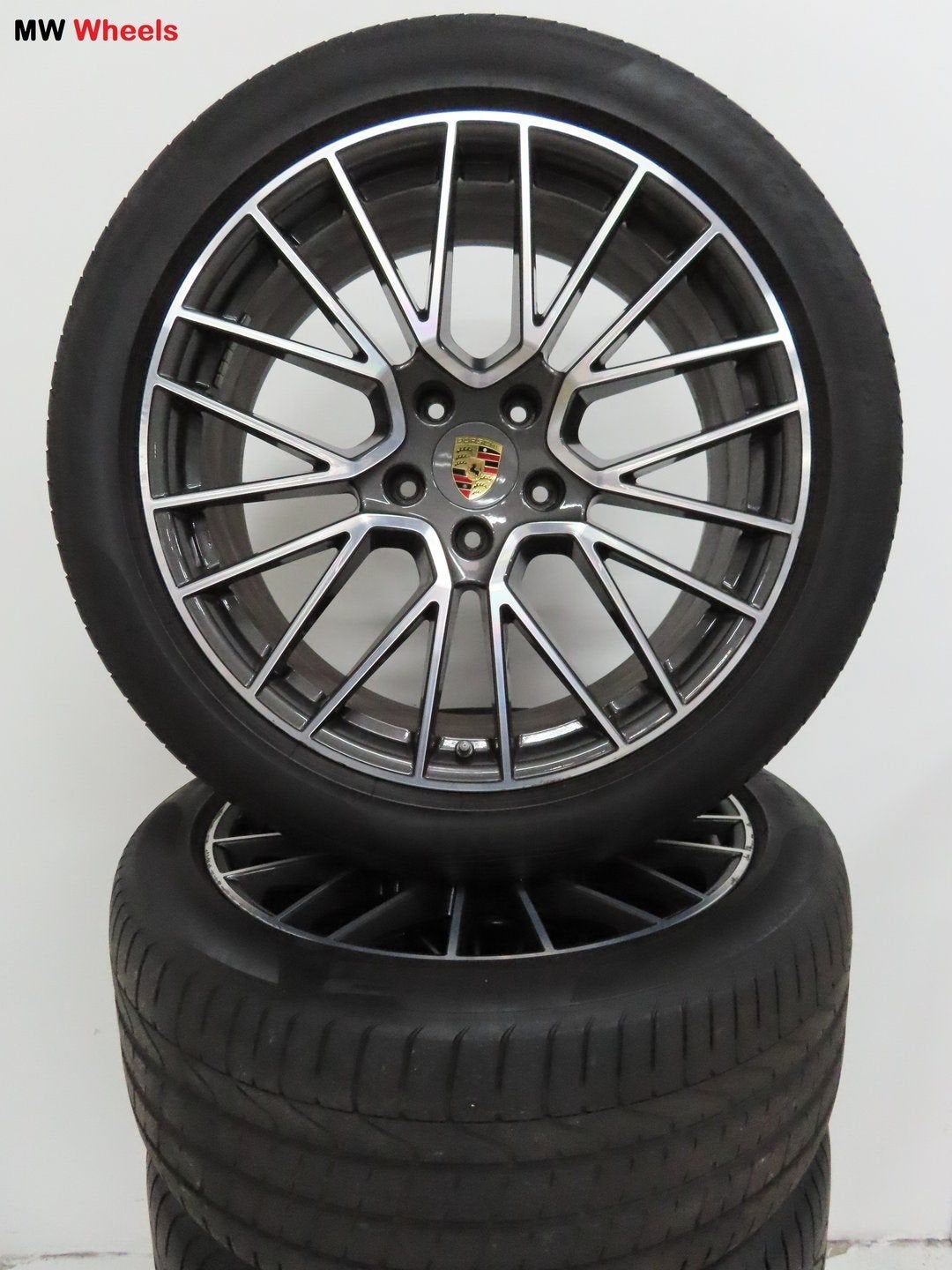Porsche 21 inch Origineel velgen Cayenne SUV met zomerbanden, Gebruikt, -, 285 mm, -