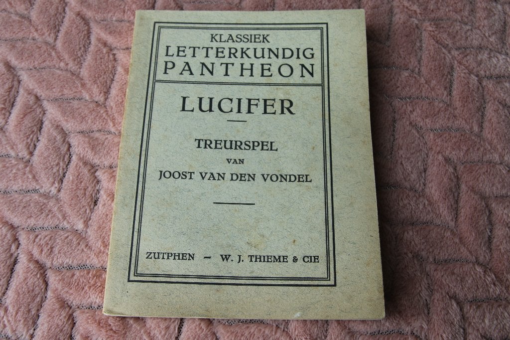 Lucifer. Joost van den vondel 1917, Ophalen of Verzenden, Gelezen, Overige onderwerpen