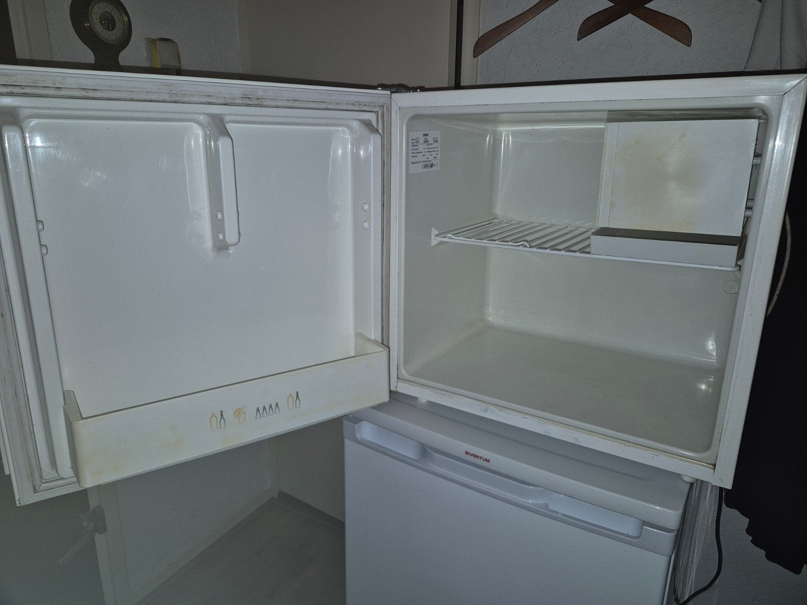 ZANUSSI kleine koelkast met vriesvakje, camping mancave etc, Ophalen, Gebruikt, 160 cm of meer, Minder dan 75 liter