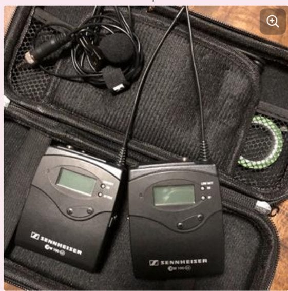 Sennheiser EW100 G3 wireless transmitter/receiver set, Ophalen of Verzenden, Zo goed als nieuw, Overige typen