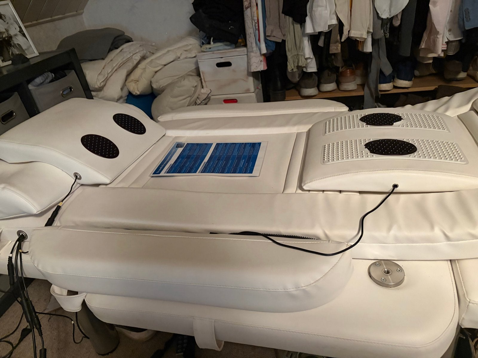 HHP White Edition Massagematras - Zo goed als nieuw, Ophalen of Verzenden, Zo goed als nieuw, Apparaat