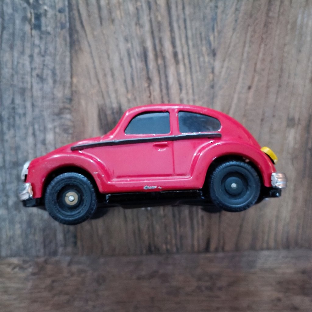 Blikken vw volkswagen kever beetle rood look, Ophalen of Verzenden