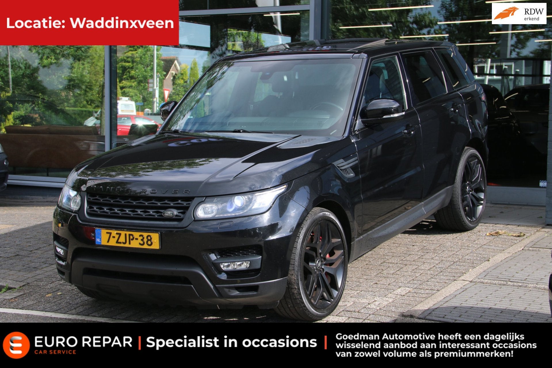 Land Rover Range Rover Sport EXPORT PRICE, Auto's, Land Rover, Euro 5, 2993 cc, 255 €/maand, Zwart