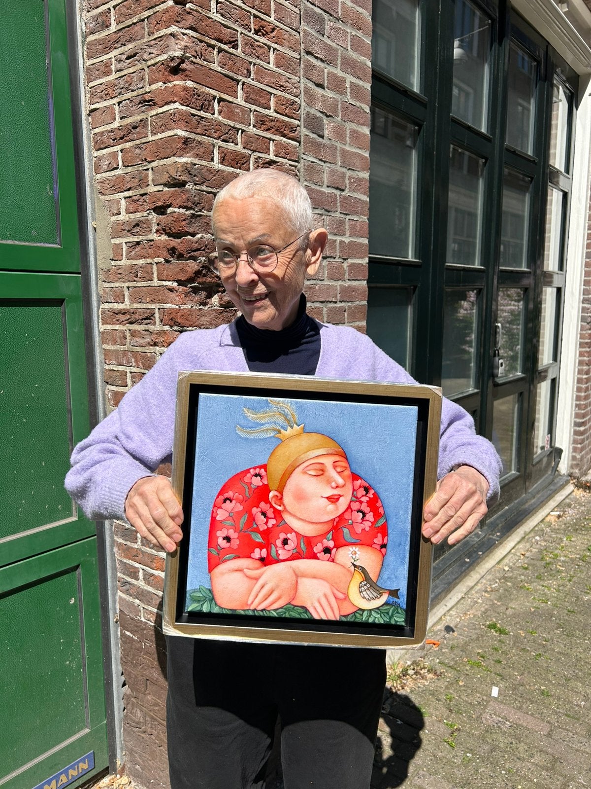 Ada Breedveld schilderij, Ophalen of Verzenden