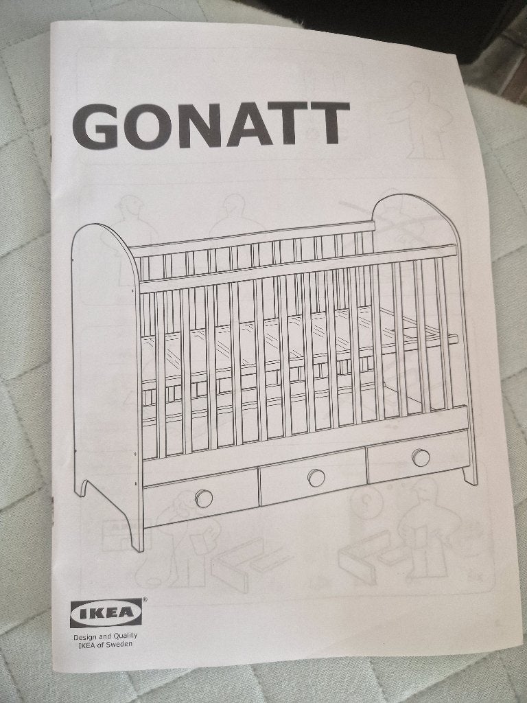 Baby ledikant, Kinderen en Baby's, Babywiegjes en Ledikanten, Ophalen, Gebruikt, Ledikant