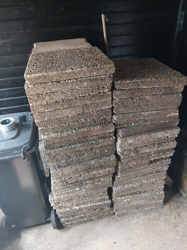 Grindtegels, gratis afhalen, Ophalen, Gebruikt, Overige materialen