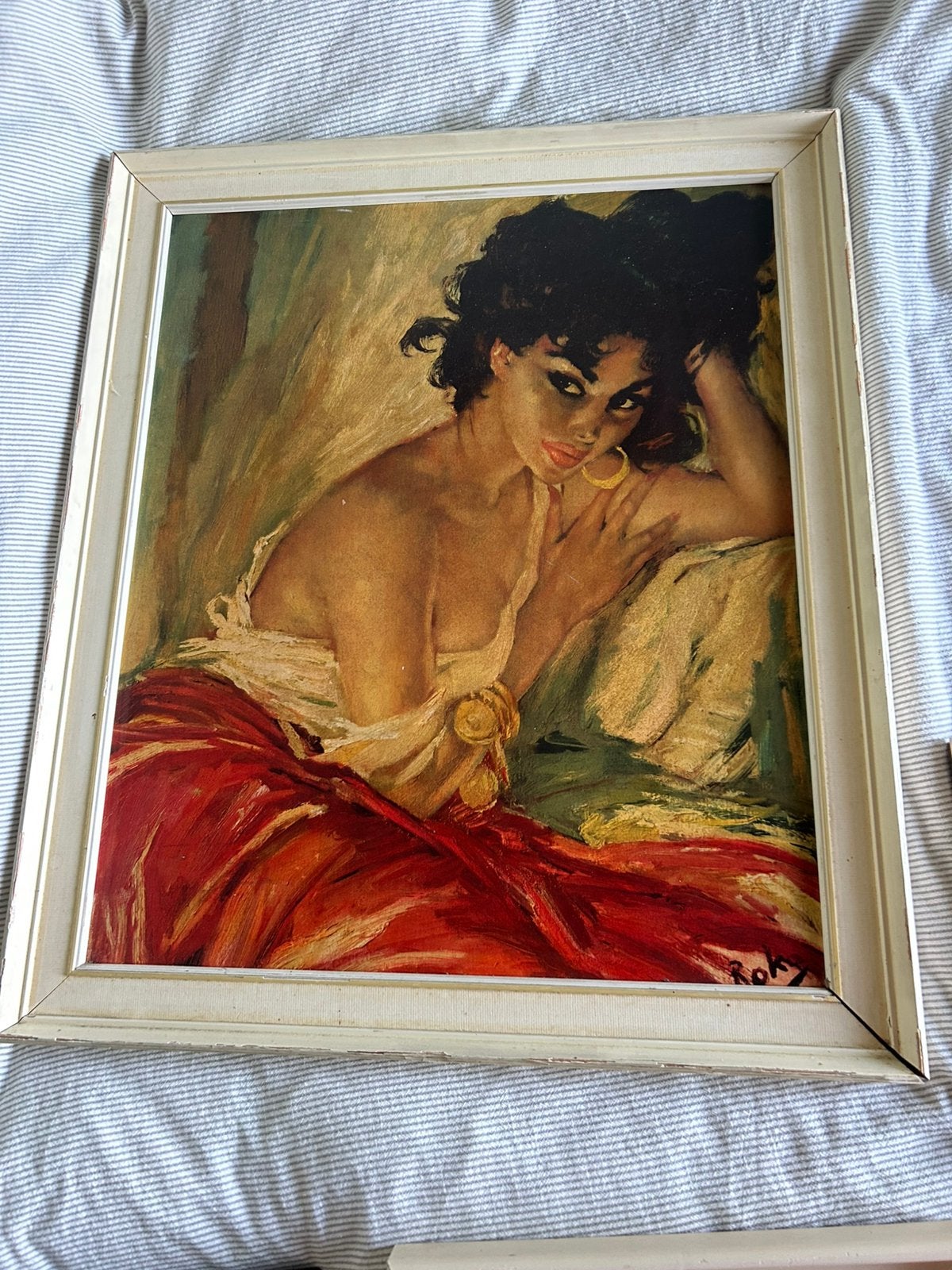 Zigeuner meisje, Antiek en Kunst, Ophalen