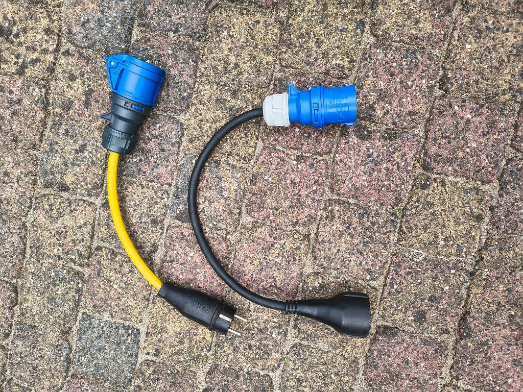 Caravanverloopsnoerenset, Caravans en Kamperen, Ophalen, Gebruikt