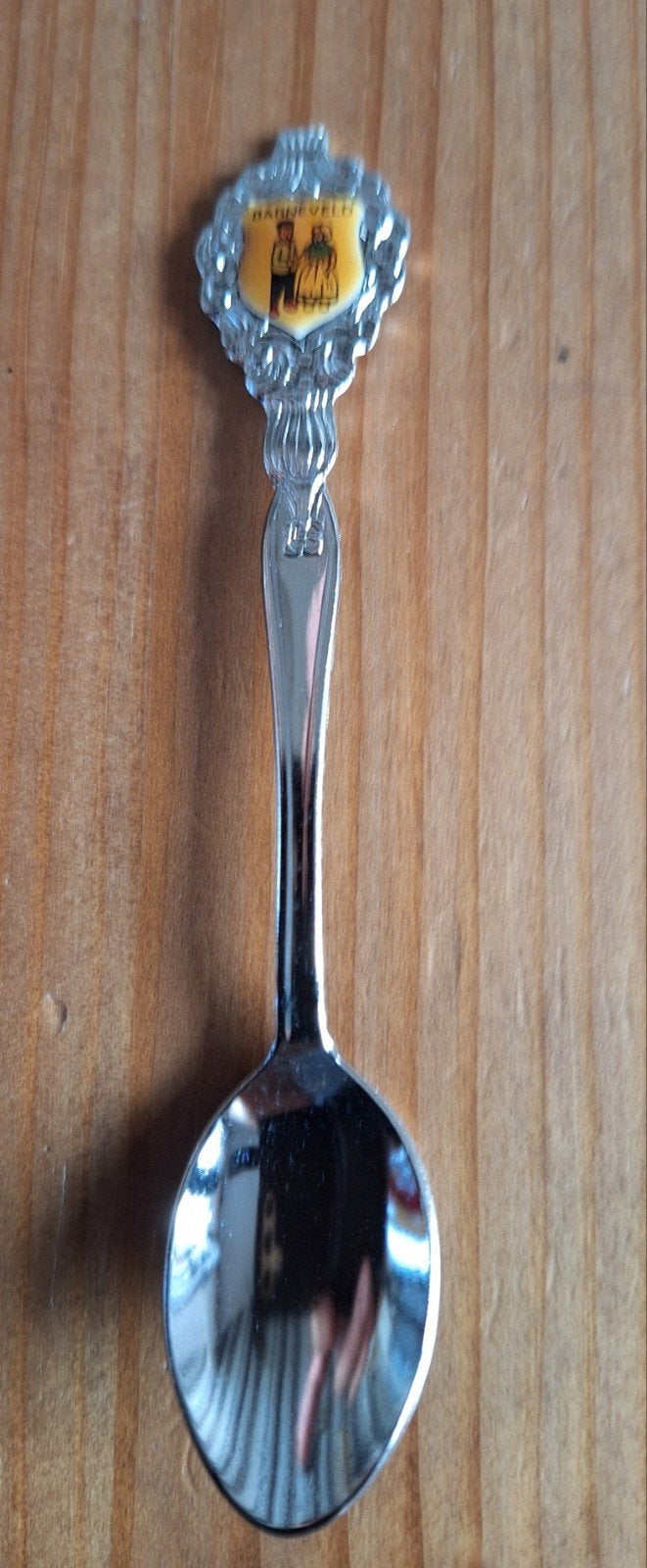 Souvenier theelepel Barneveld., Antiek en Kunst, Antiek | Bestek, Ophalen of Verzenden