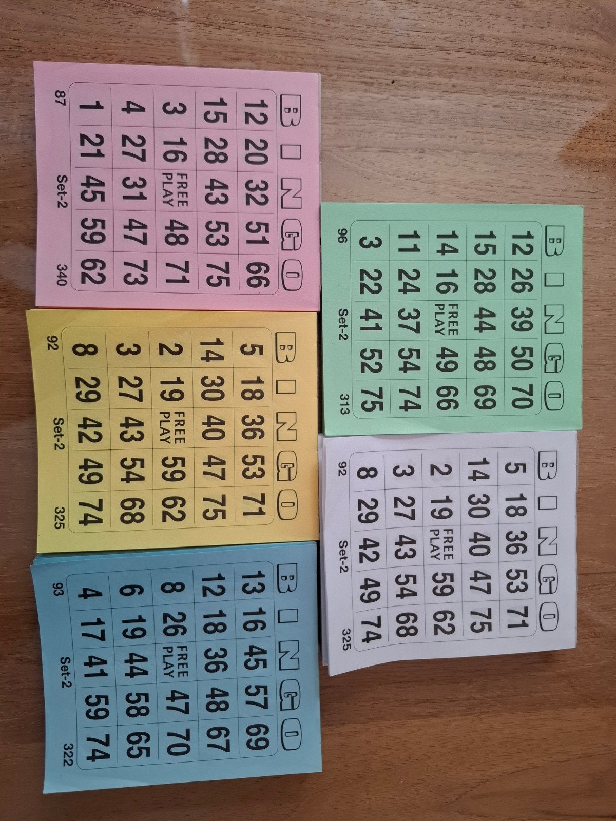 Bingo kaarten, Ophalen of Verzenden
