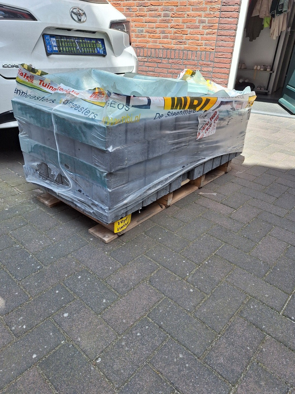 geoklinker plus mf 21x10,5x8 venice 150 stuks circa 3,15m2, Ophalen, Klinkers, Nieuw, Minder dan 5 m²