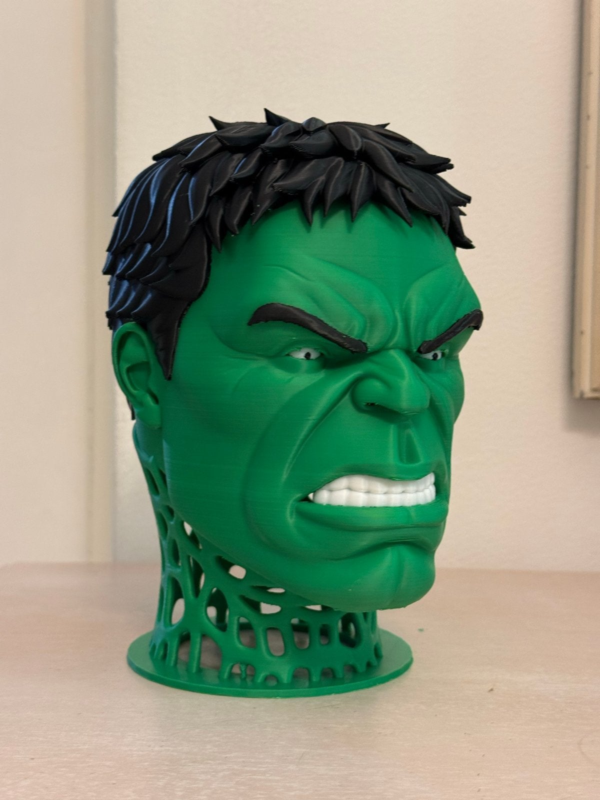 Hulk Hoofd Headset Houder - 3D Geprint, Ophalen of Verzenden, Nieuw