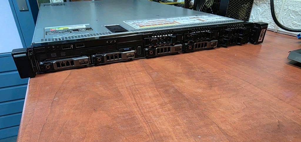 Dell Poweredge R630/48GB/12Core/24Threads/4x146GB 15K, Gebruikt, 2 tot 3 Ghz, Hot swappable onderdelen, 548GB