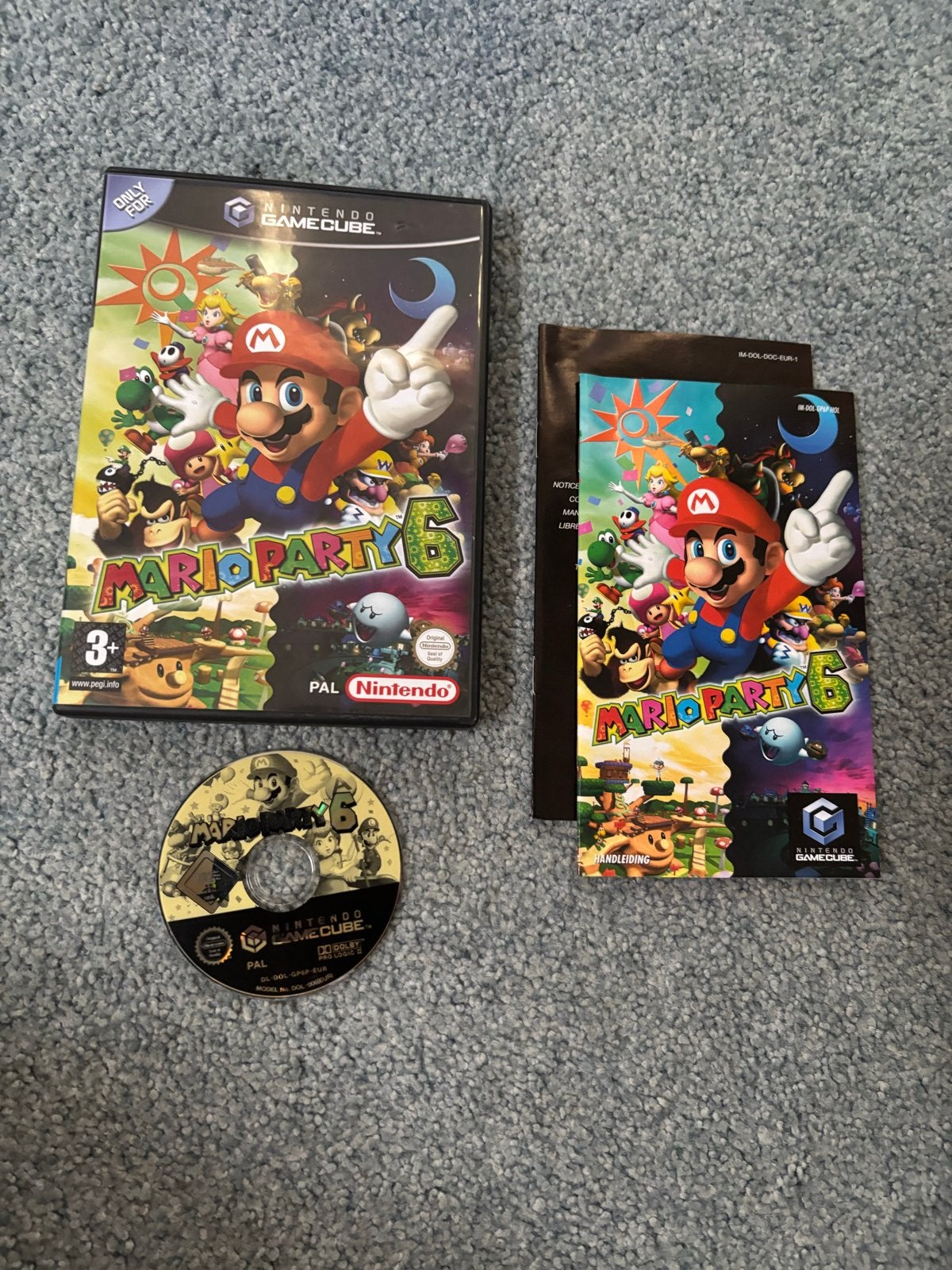 Mario Party 6 - Nintendo GameCube (Compleet), Spelcomputers en Games, Nintendo, Overige genres, _, Ophalen of Verzenden