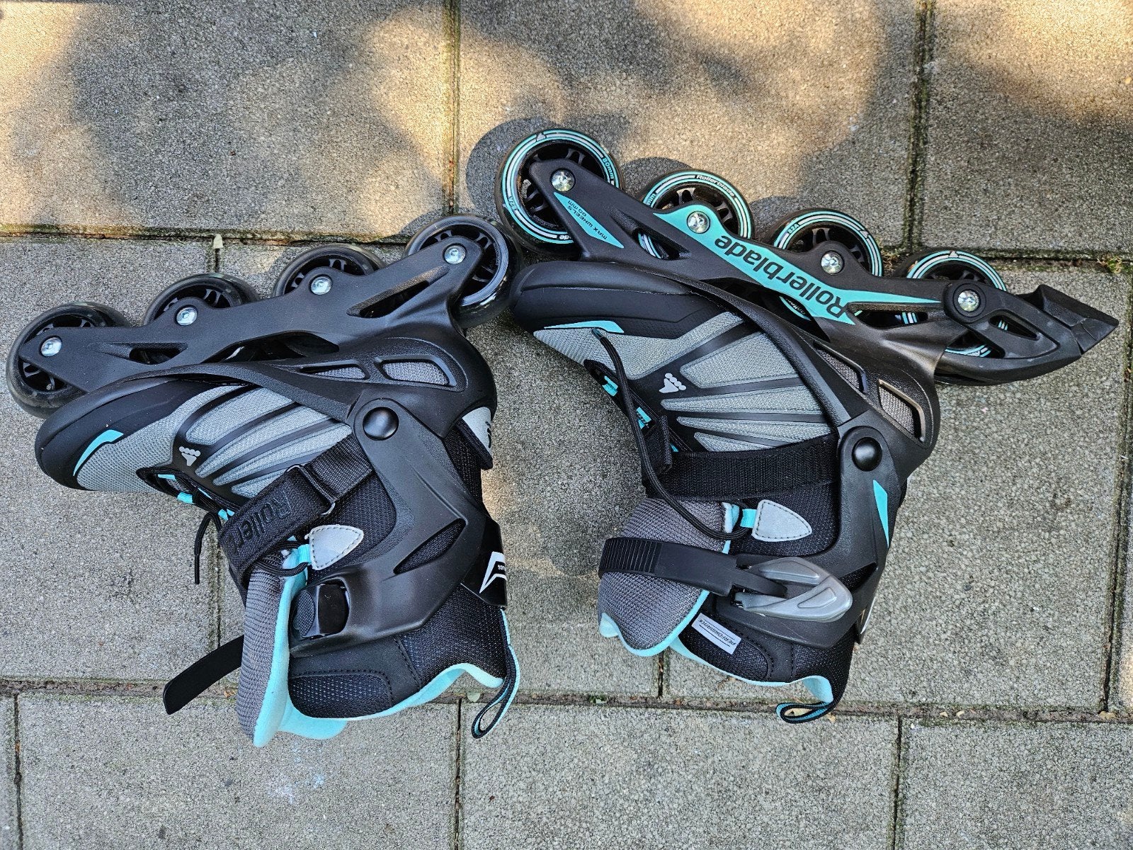 Skates Rollerblade Zetrablade W dames maat 38 + beschermset, Sport en Fitness, Skeelers, Ophalen, Nieuw, Dames