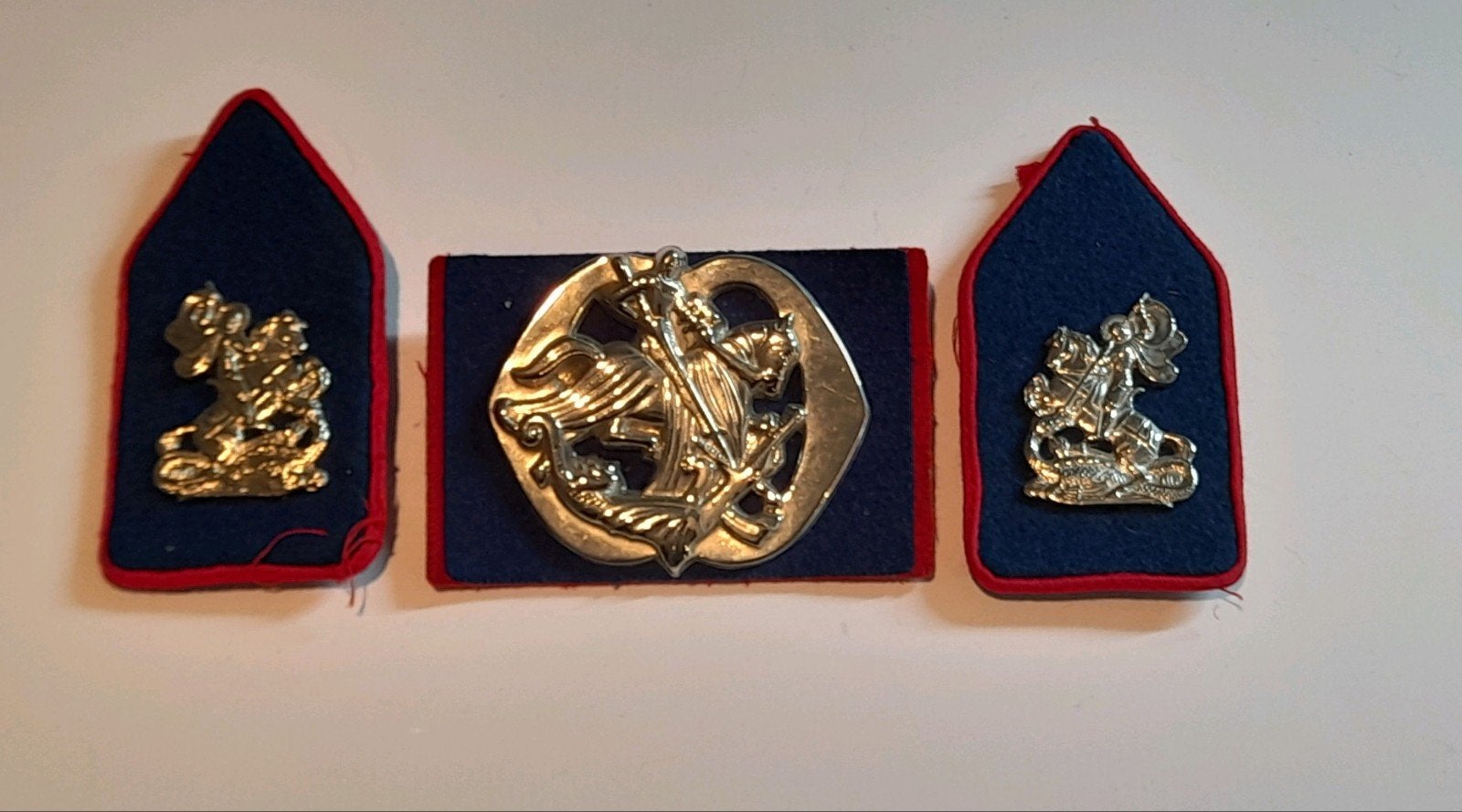 Setje cavalerie huzaren Alexander, Ophalen of Verzenden, Landmacht, Nederland, Embleem of Badge