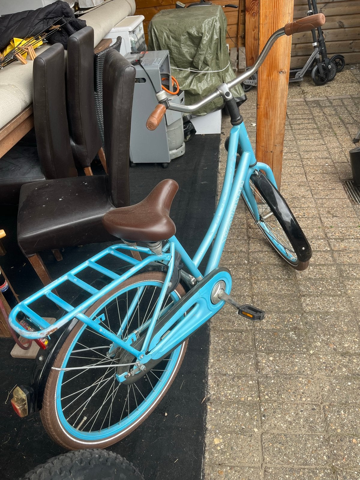 Stadsfiets met lichte gebruikersschade, Ophalen, Gebruikt