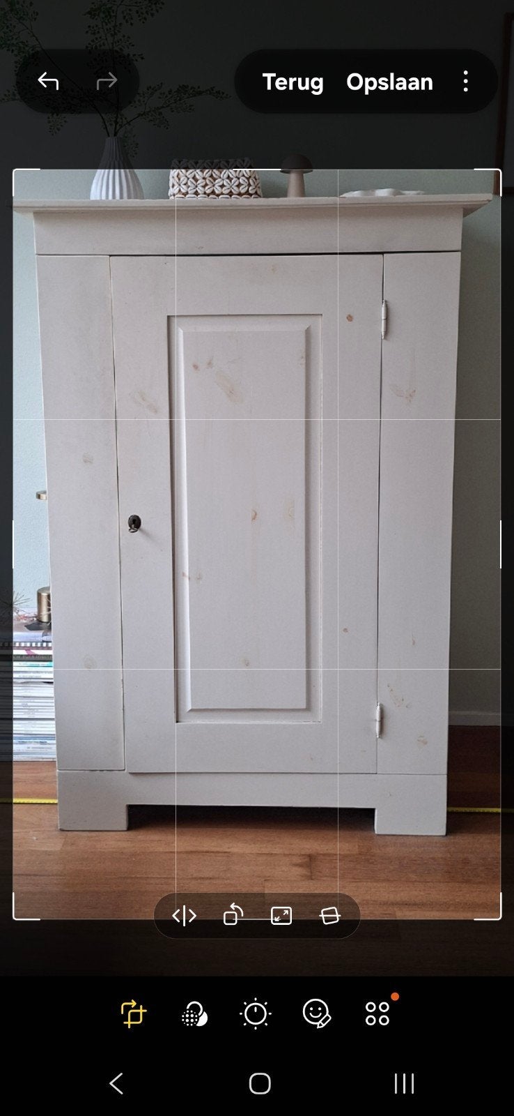 tv kast creme 134 cm hoog, Ophalen, 100 tot 150 cm, 50 tot 100 cm, Landelijk