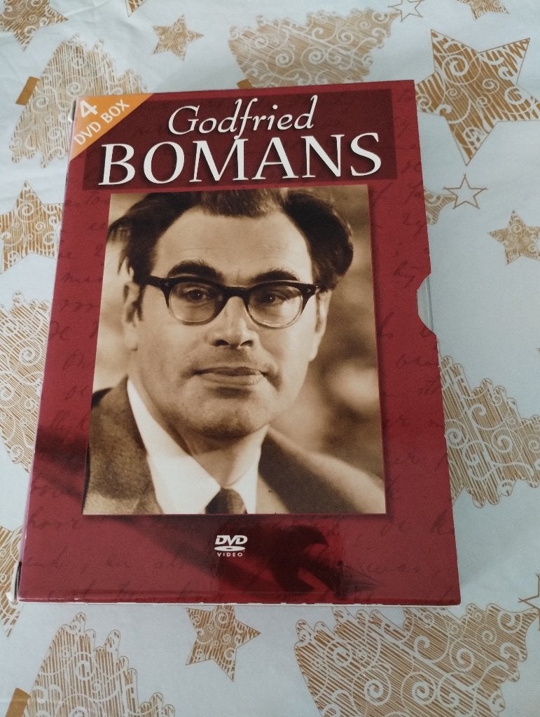 4 DVD Box Godfried Bomans; als nieuw!!, Alle leeftijden, Ophalen of Verzenden, Zo goed als nieuw, Kunst of Cultuur