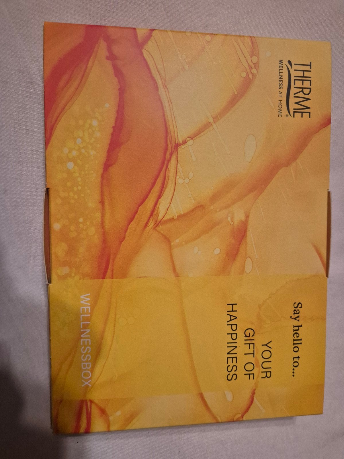 Therme Wellnessbox Orange Happiness Gift Set, Ophalen of Verzenden, Nieuw, Overige typen