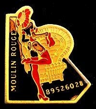 Moulin Rouge 89526028 pin, Verzamelen, Verzenden, Nieuw, Stad of Land, Speldje of Pin