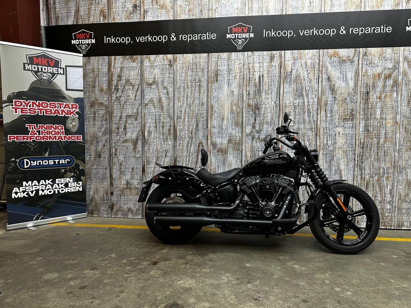 HARLEY-DAVIDSON STREET BOB FXBB (bj 2017) 19,505 km, 2 cilinders, Bedrijf, Onbekend, Meer dan 35 kW