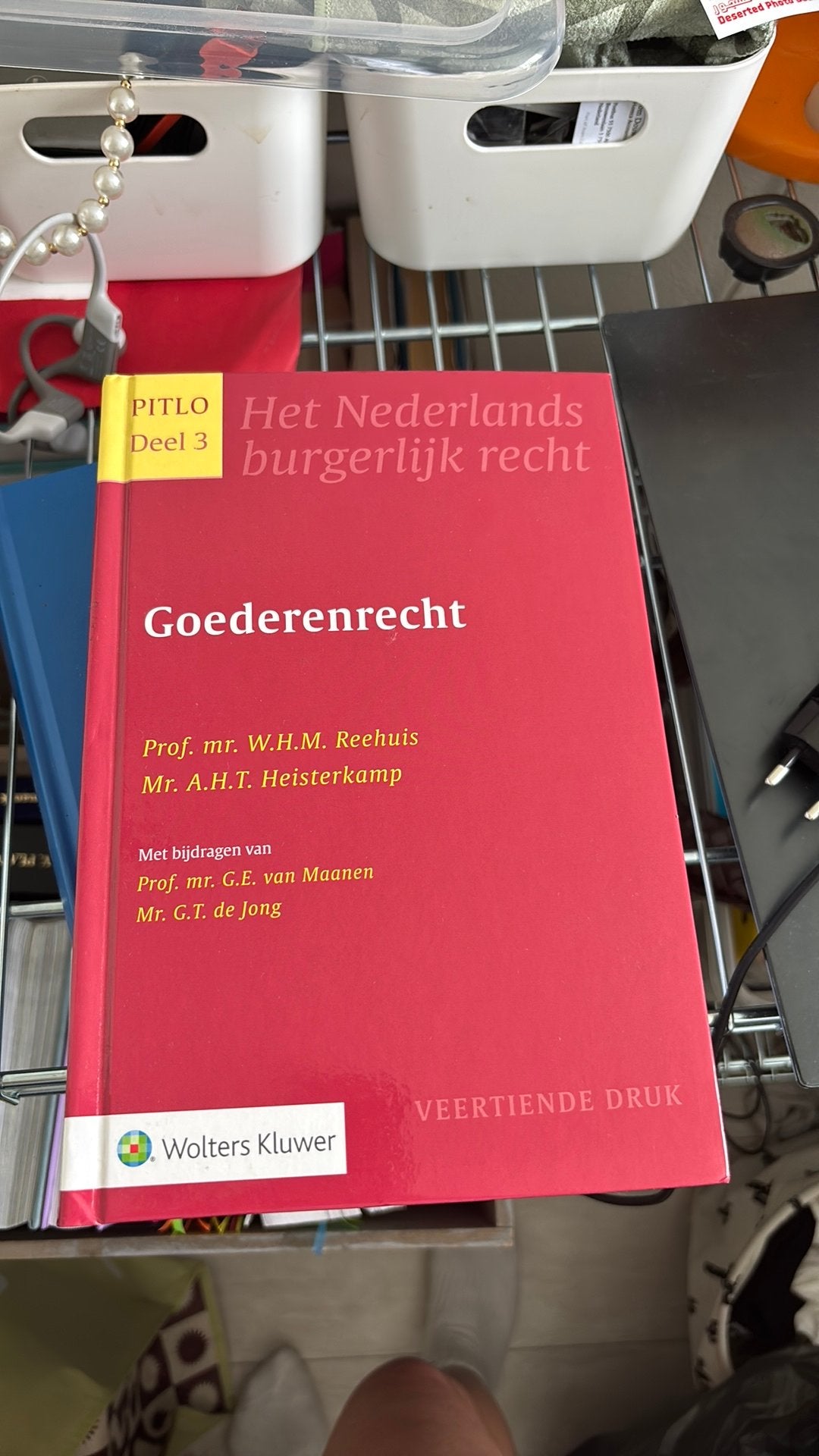 Goederenrecht boek - het nederlands burgelijk recht, Ophalen, Nieuw, Geesteswetenschap
