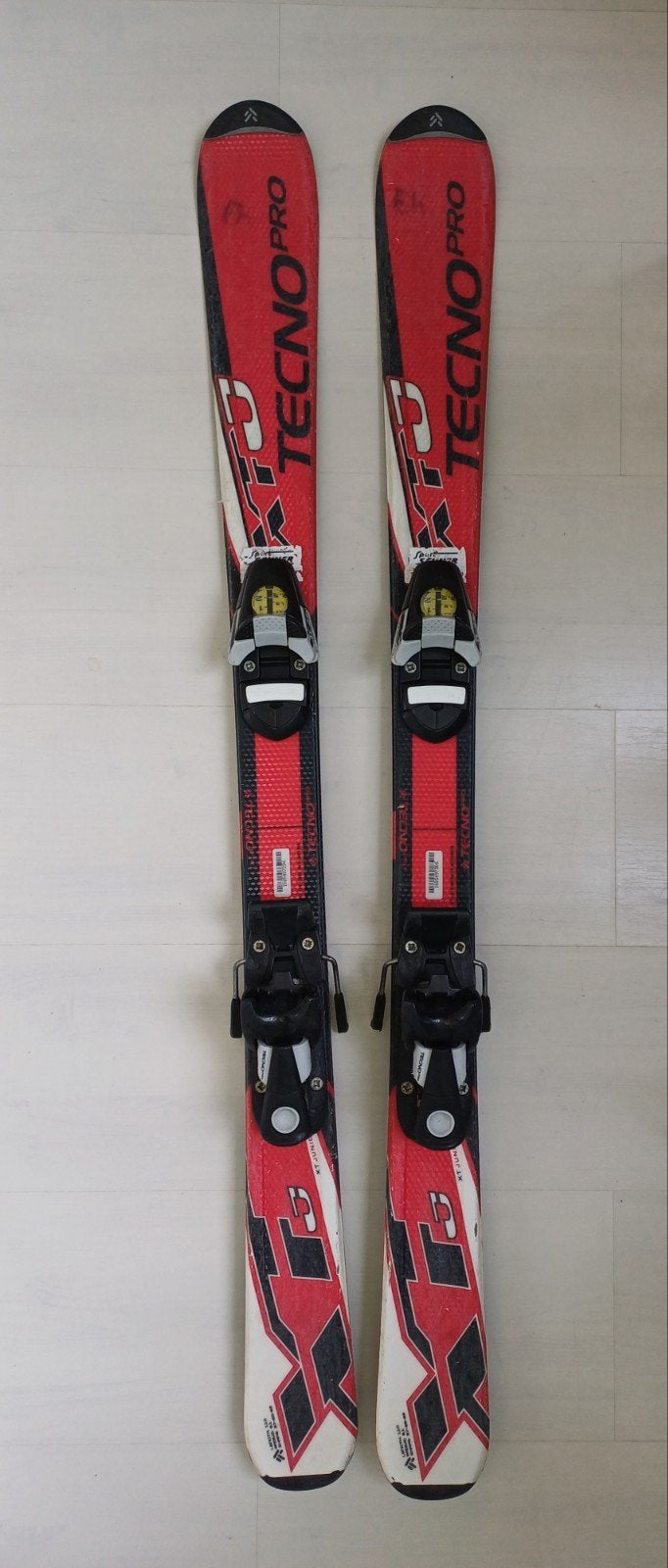 Tecno Pro XT 110 Junior ski's met bindingen, Gebruikt, 100 tot 140 cm, Skiën, Ski's