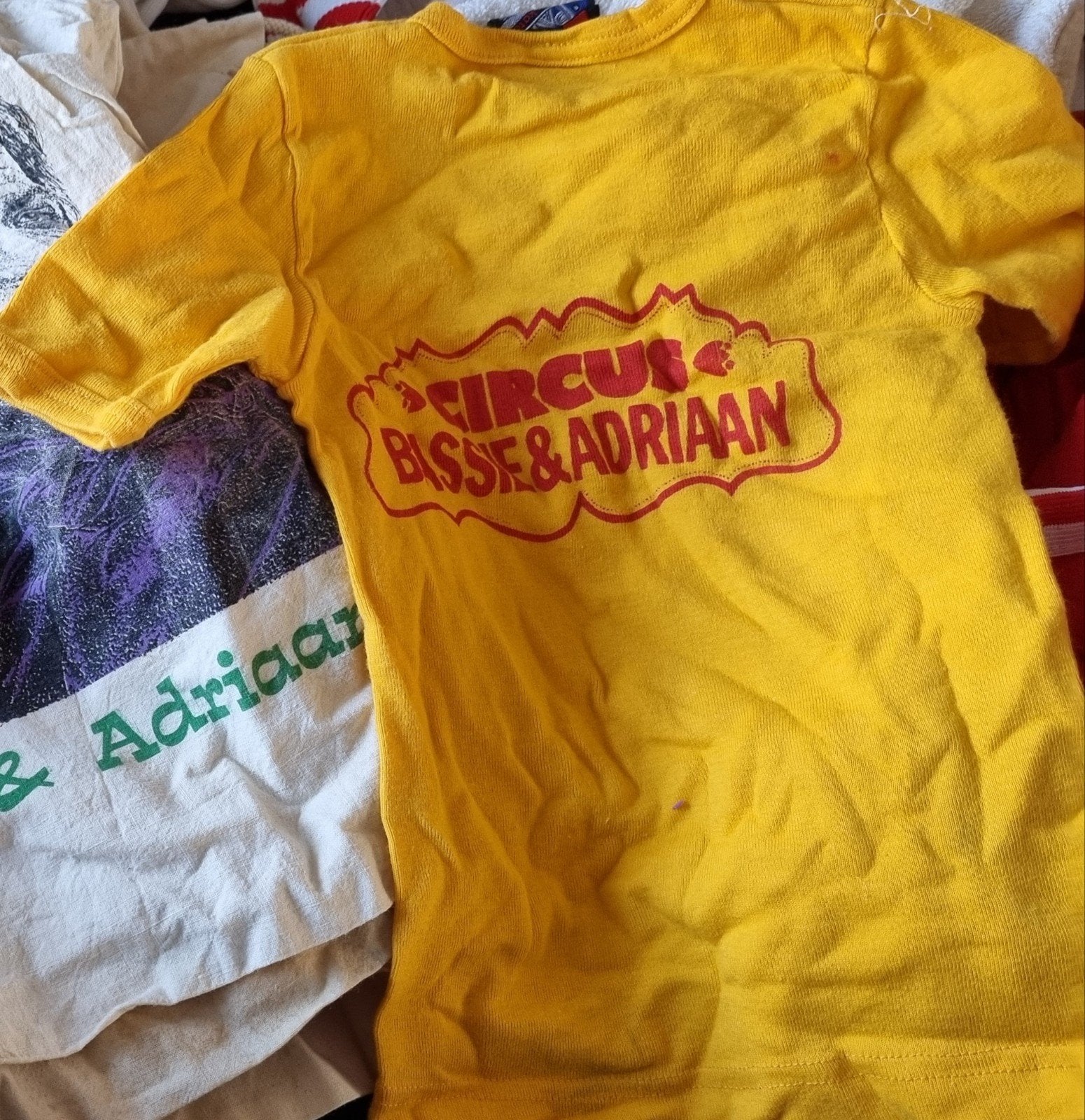 Shirt Circus Bassie en Adriaan, Ophalen of Verzenden