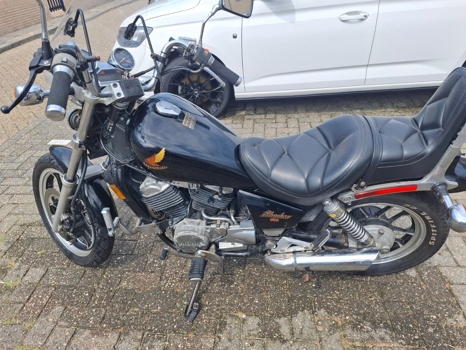 Honda Shadow vt 500 - Klassieke Chopper, Motoren, 2 cilinders, Gebruikt, Particulier, Meer dan 35 kW