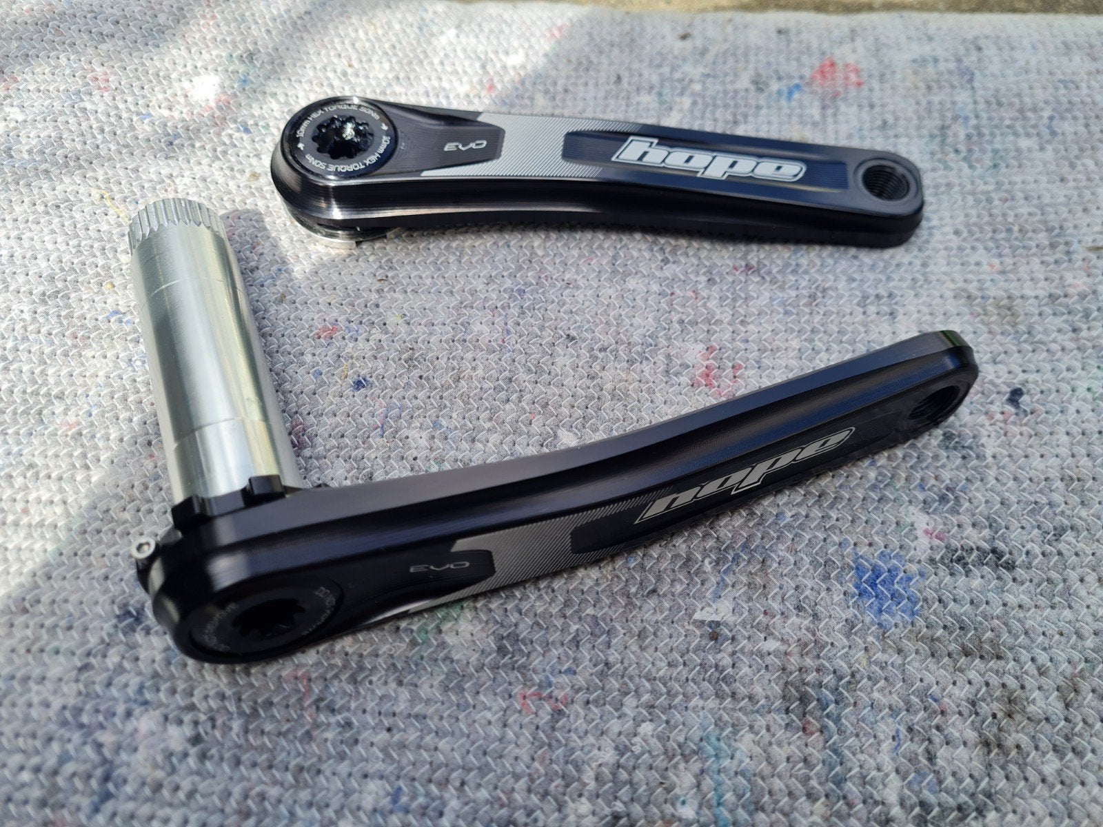 Hope Evo cranks 170mm nieuw, Fietsen en Brommers, Fietsonderdelen, Crankstel of Pedalen, Gravelbike, Nieuw, Ophalen of Verzenden