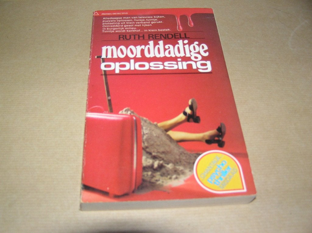  Moorddadige Oplossing -Ruth Rendell, Ophalen of Verzenden, Gelezen, Ruth Rendell