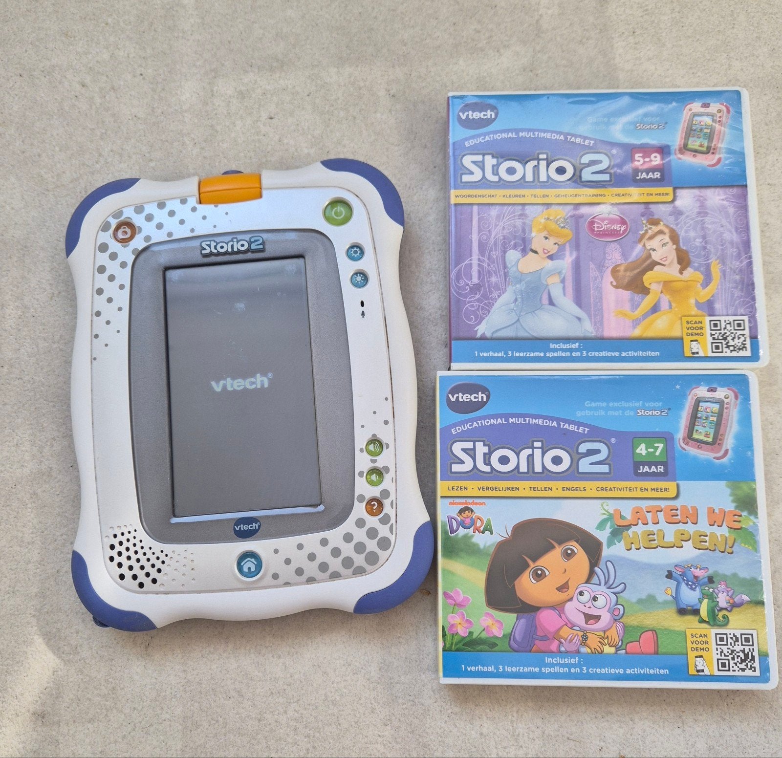 VTech Storio 2 Educatieve Tablet met 2 Spellen, Ophalen, Gebruikt, Elektronica, Met geluid
