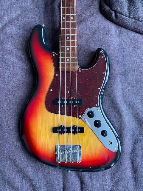 Medium Scale Greco Jazz Bass, Muziek en Instrumenten, Ophalen, Gebruikt, Elektrisch