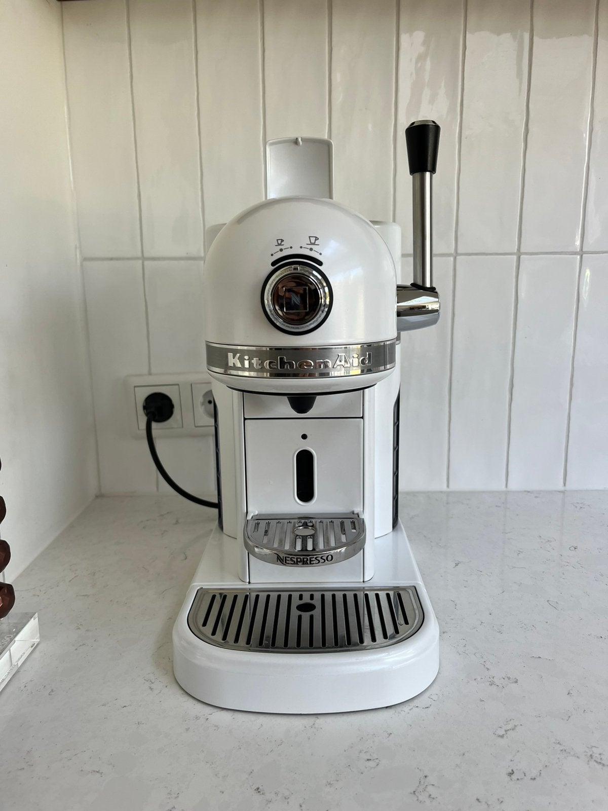 Kitchenaid Artisan Nespresso apparaat, Ophalen, Gebruikt, Espresso apparaat, Koffiepads en cups