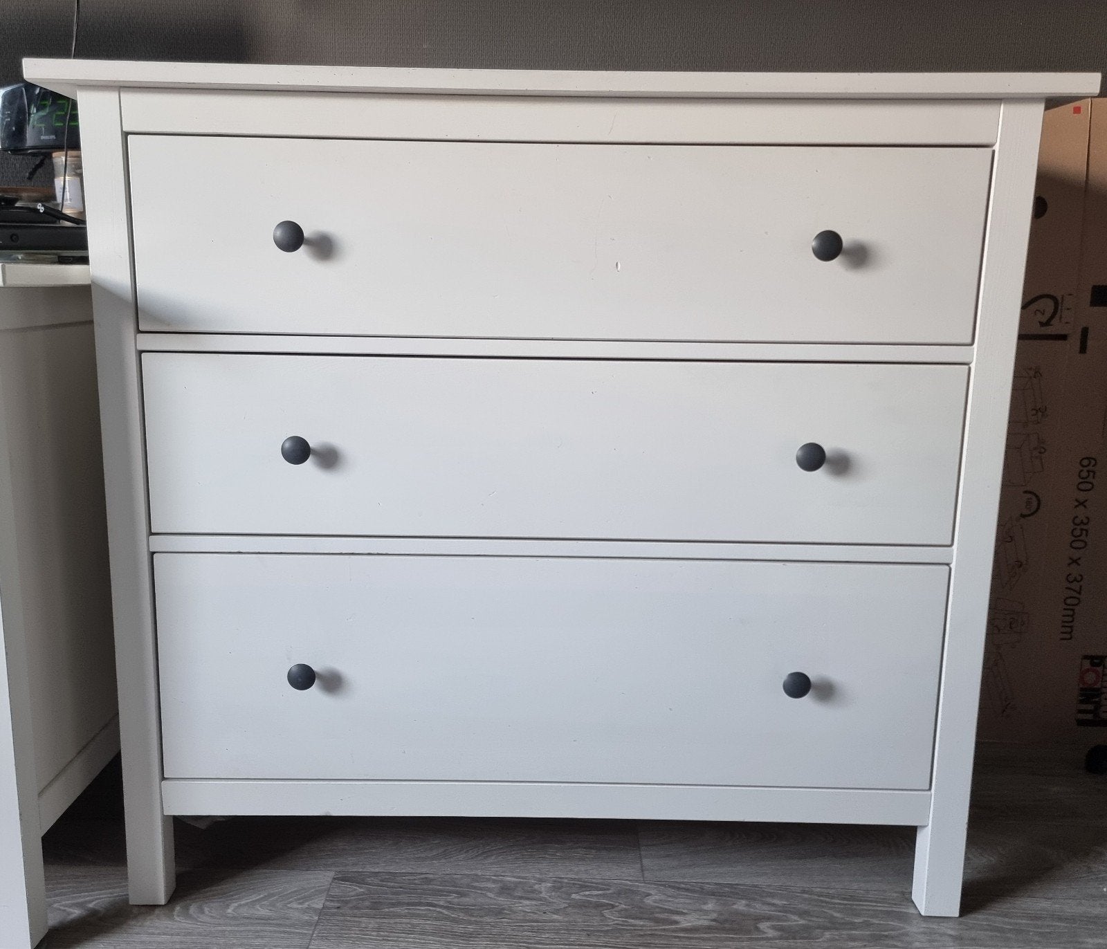 Hemnes ladekast, Huis en Inrichting, Ophalen, Gebruikt, 50 tot 100 cm, 3 of 4 laden