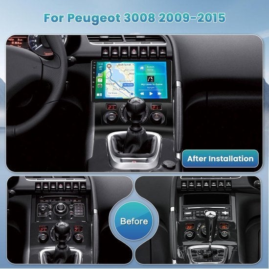Android Autoradio Peugeot 3008 – GPS Navigatie Systeem, Corvance B.V., Verzenden, Nieuw, Corvancebol@gmail.com