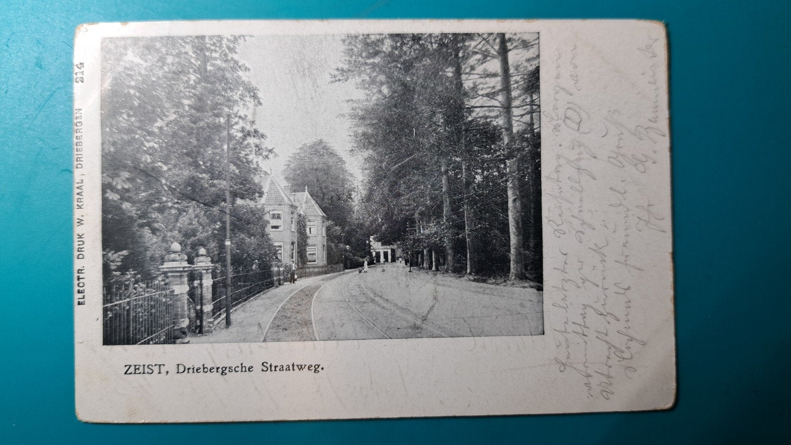 Zeist Driebergsche straatweg 1905, Ophalen of Verzenden, Voor 1920, Gelopen, Utrecht