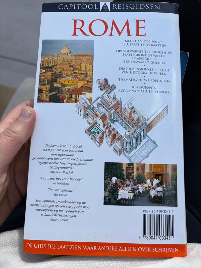 Vintage Reisgidsen: Rome, Florence, Zwitserland (ca. 1997-20, Gelezen, Capitool, Europa, Ophalen of Verzenden