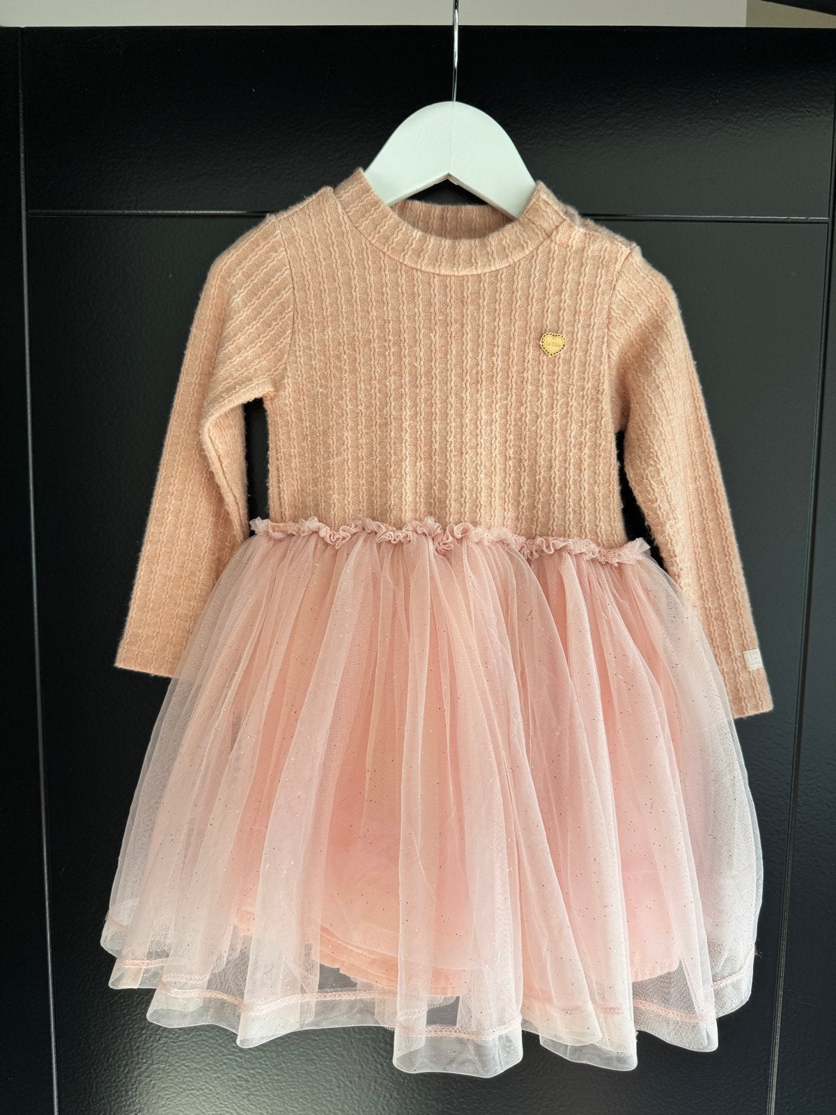 Le Chic jurk roze maat 92, Kinderen en Baby's, Ophalen of Verzenden, Zo goed als nieuw, Meisje, Jurk of Rok