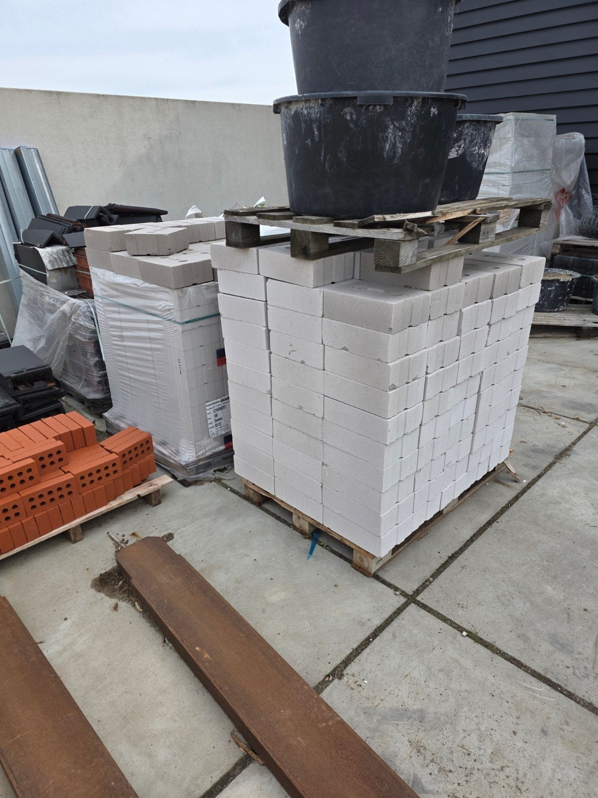 Kalkzandsteen, Doe-het-zelf en Verbouw, Metselstenen, Ophalen, Kalkzandstenen