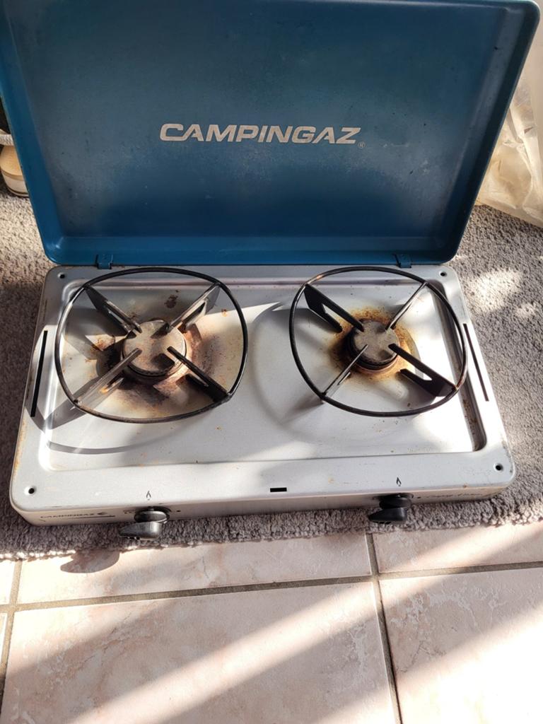 Te koop gasstel, Ophalen of Verzenden, Gebruikt