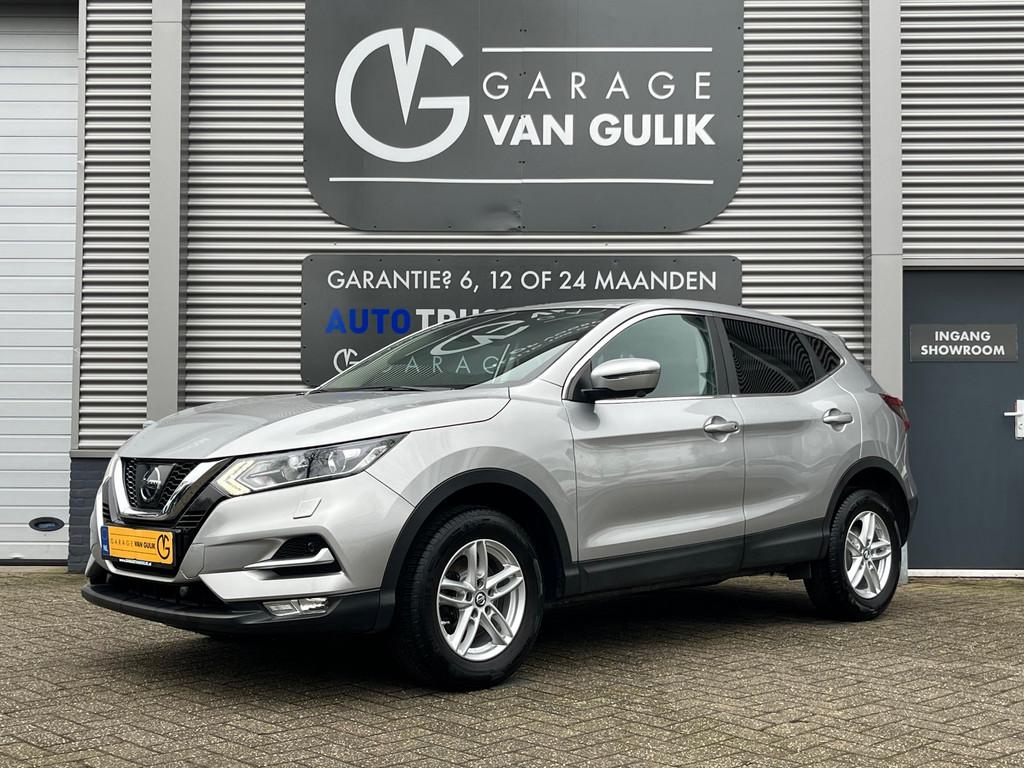 Nissan Qashqai 1.2 116PK Navi,Clima,Cruise,Isofix,LaneAssist, Voorwielaandrijving, Stof, Gebruikt, 4 cilinders