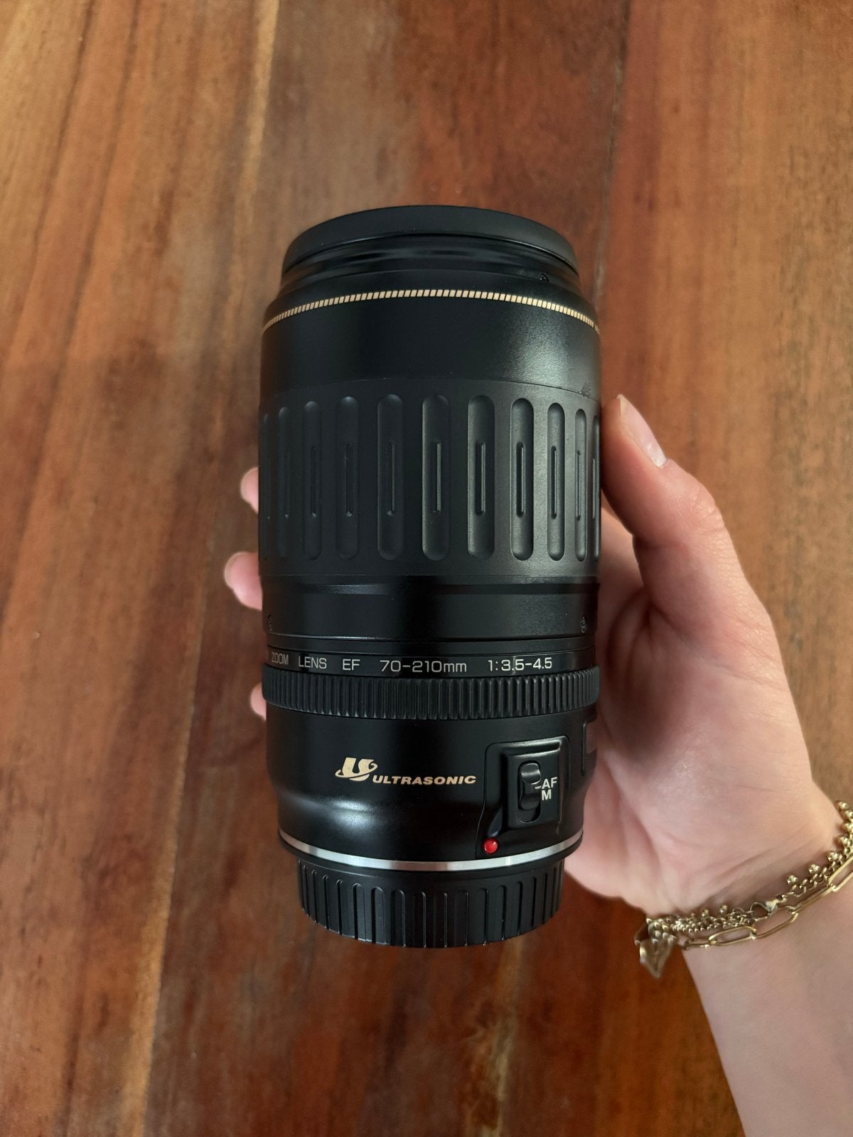 Canon EF 70-210mm f/3.5-4.5 USM Zoomlens, Ophalen, Gebruikt, Telelens, Zoom