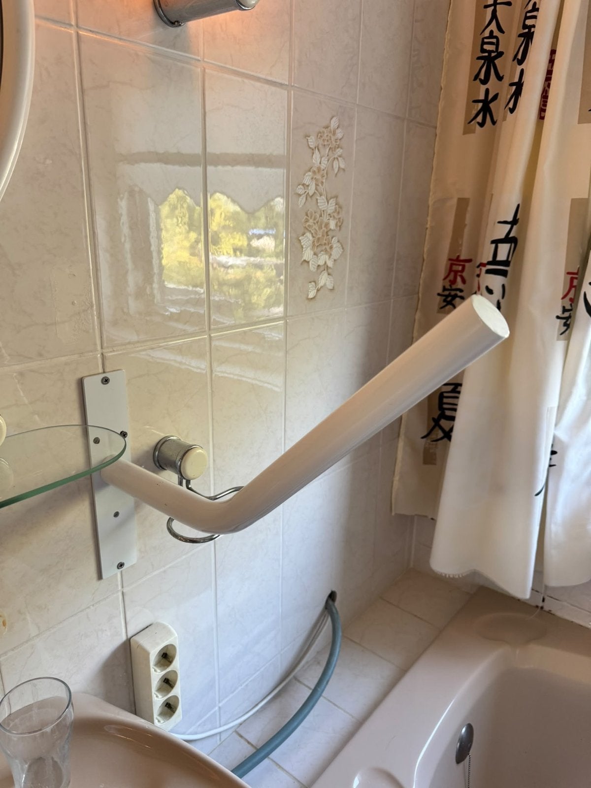 Handgreep voor bad/douche - Veiligheid en comfort, Ophalen, Gebruikt, Bad