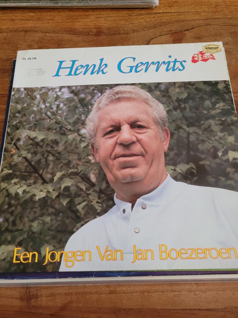 Henk gerrits een jongen van Jan boezeroen ivory tower record, Ophalen of Verzenden, Zo goed als nieuw, Overige formaten, Levenslied of Smartlap
