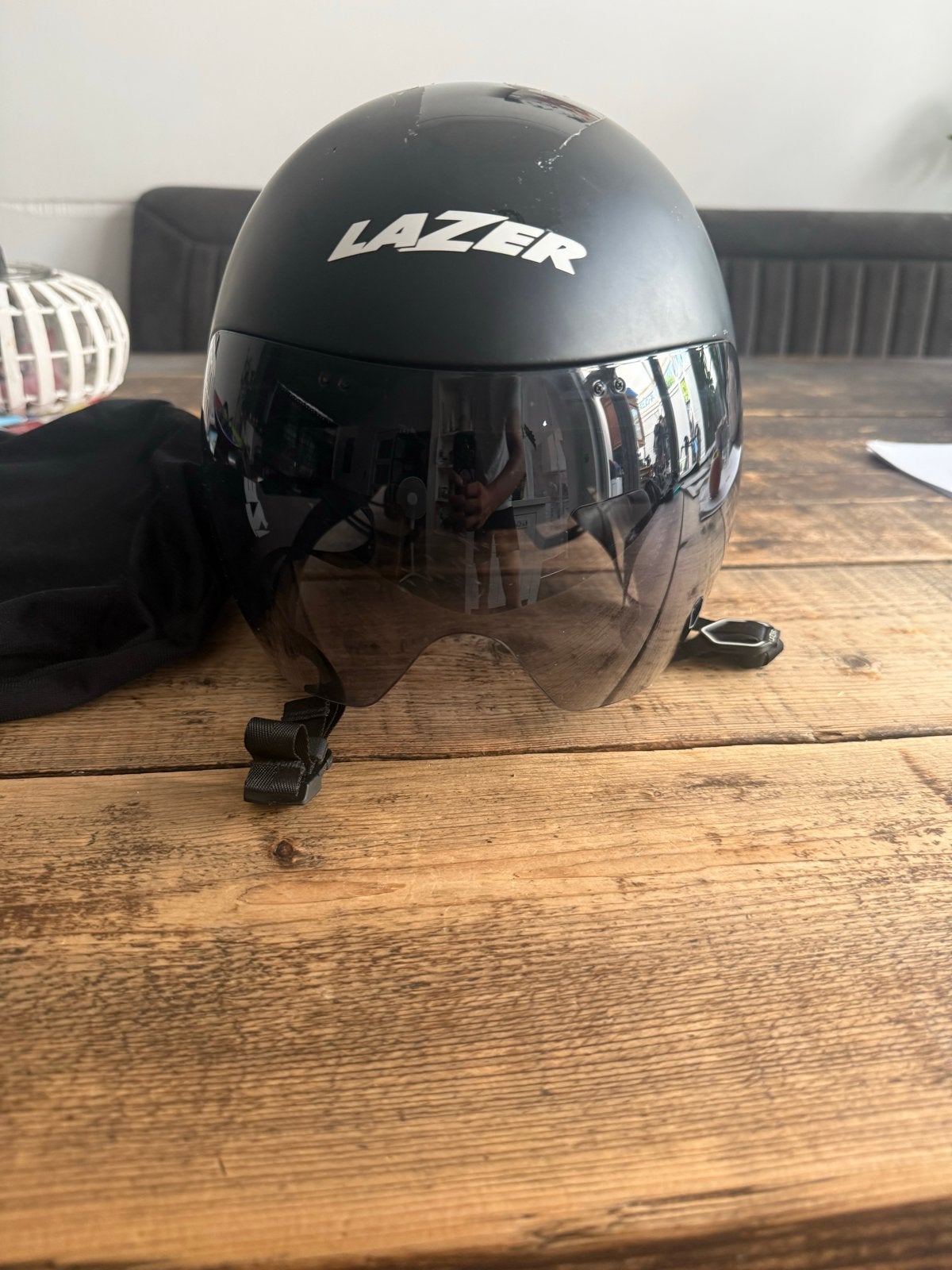 Lazer tijdrithelm, Ophalen of Verzenden, Gebruikt, Heer of Dame