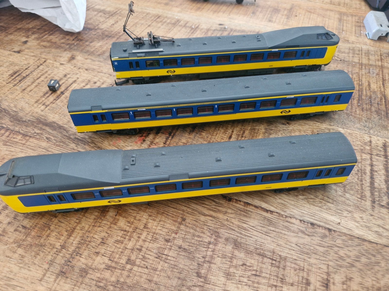 NS Intercity Treinstel Koploper - 3-delig, Overige merken, Gelijkstroom of Wisselstroom, Ophalen of Verzenden, NS