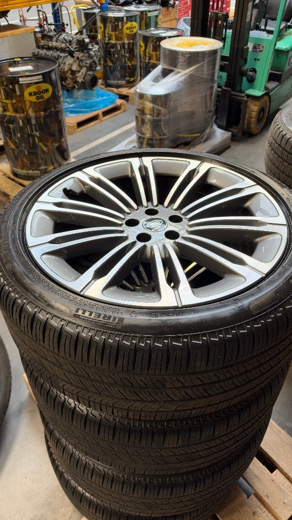 23 inch Land Rover Range Rover Sport zomerbanden set, Ophalen, Gebruikt, 285 mm, Banden en Velgen