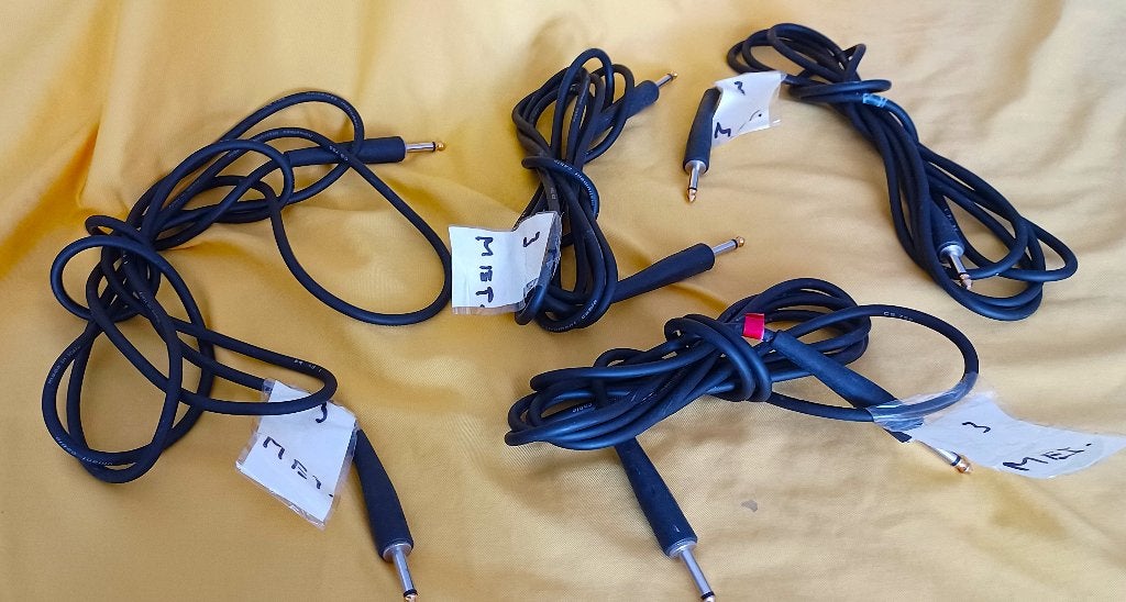 Audio verbindingkabel, Ophalen of Verzenden, Gebruikt, 5 tot 10 meter, Overige kabels